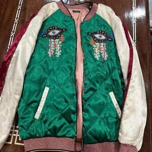Satin Bomber - Scotch and Soda